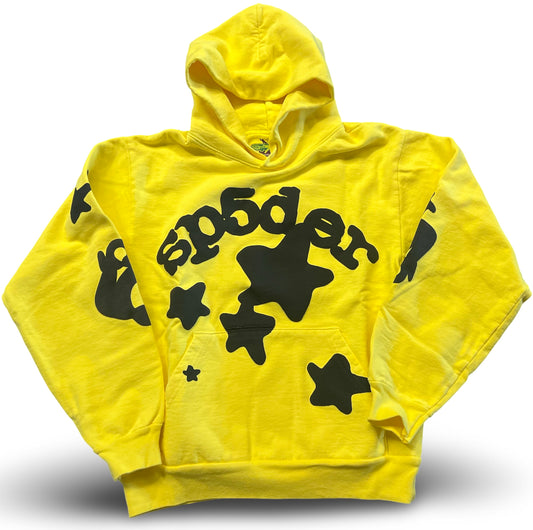 BIG STAR SP5DER HOODIE GOLD